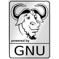 Notebook-Sticker - GNU Nr.1