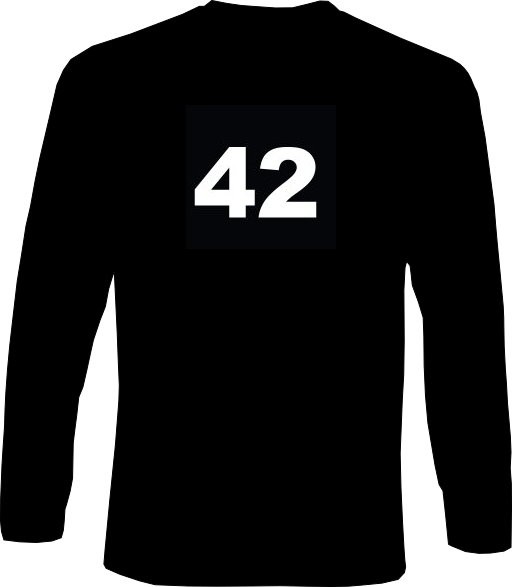 Langarm-Shirt - 42 - Die Antwort