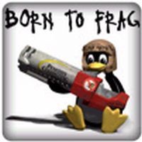PC-Sticker - Born to Frag